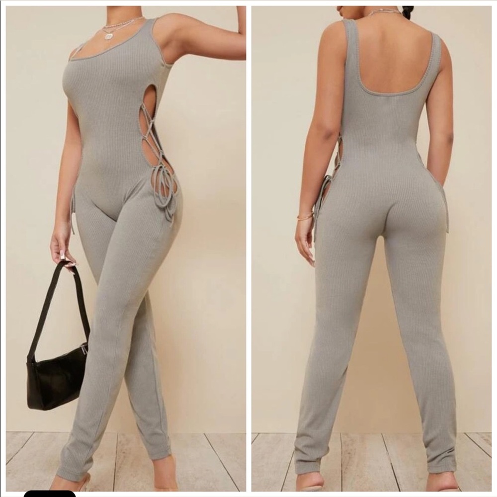 Women side tie up jumper